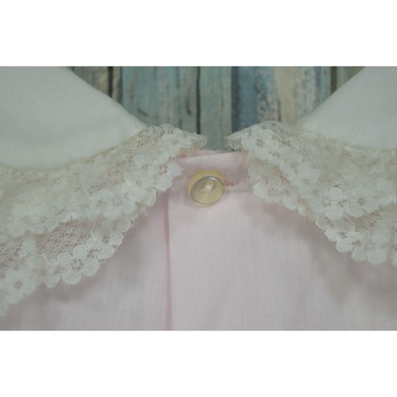 Vintage Bryan Girls 18M Pink Lace Layered Full Circle Party Ruffles RARE - Picture 6 of 12